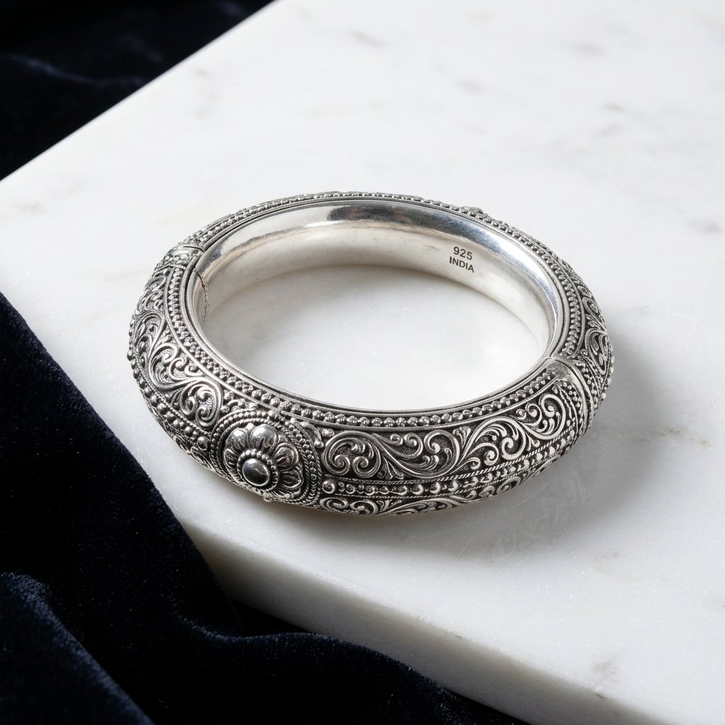 925 Silver Kadas & Bracelets